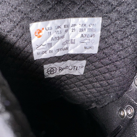 Men’s Timberland Euro Hiker Shell-Toe Boot - Black. US 11 M. MSRP $149 - Picture 11 of 12